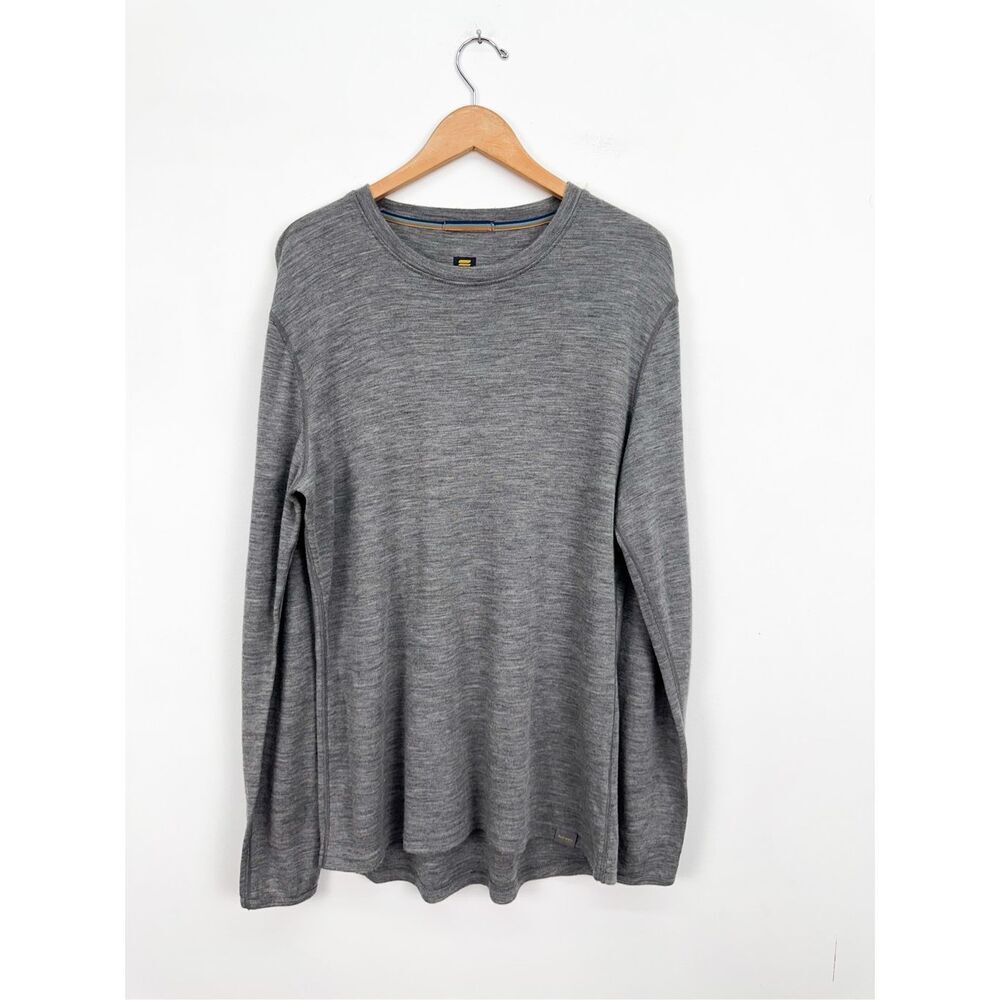 Meriwool Layers Men’s 250G Gray Base Layer Long Sleeve Shirt